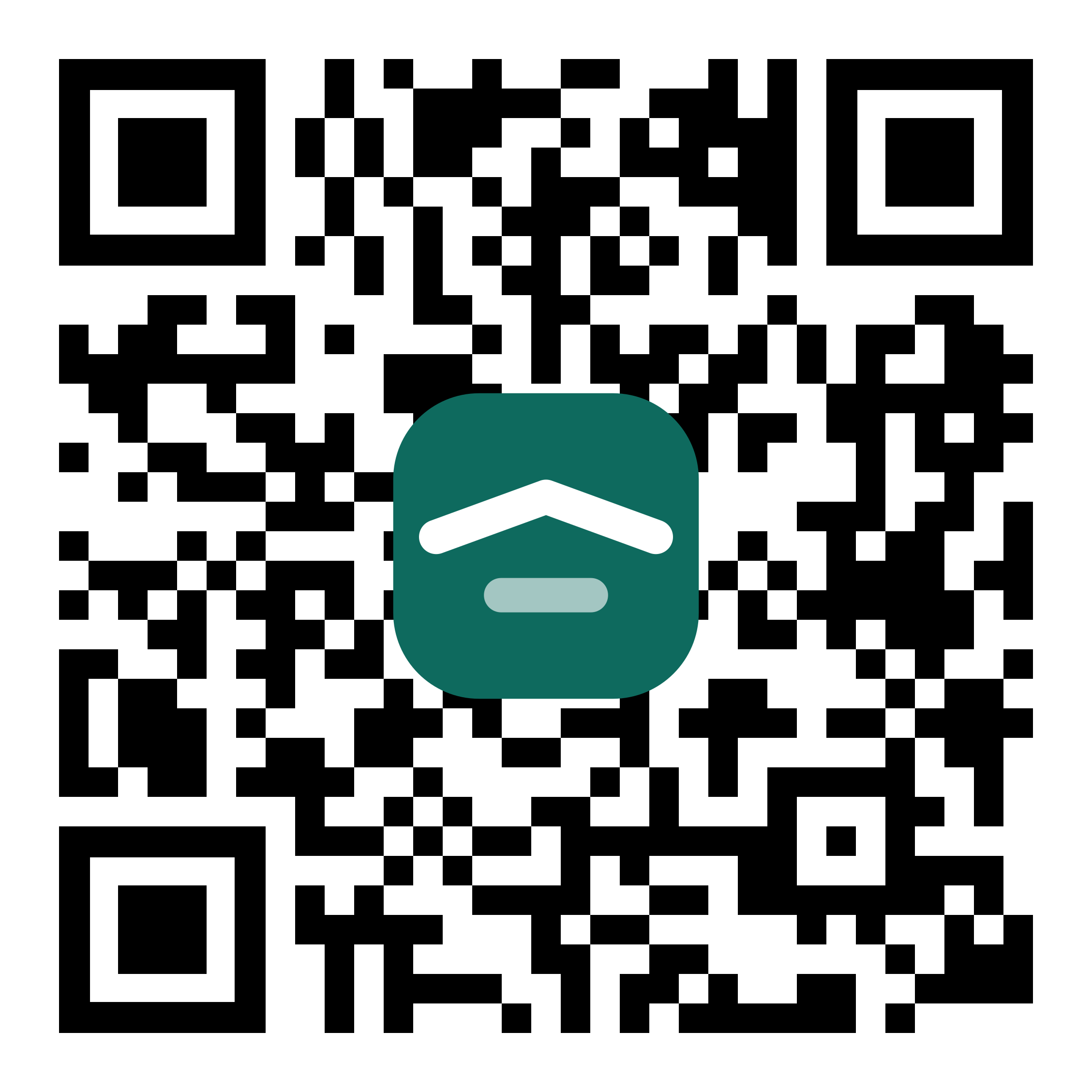QR-kód a RentIQ Tenant alkalmazás letöltéséhez